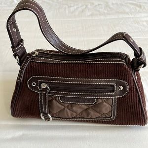 Vintage 90s/Y2K Tommy Hilfiger corduroy mini purse